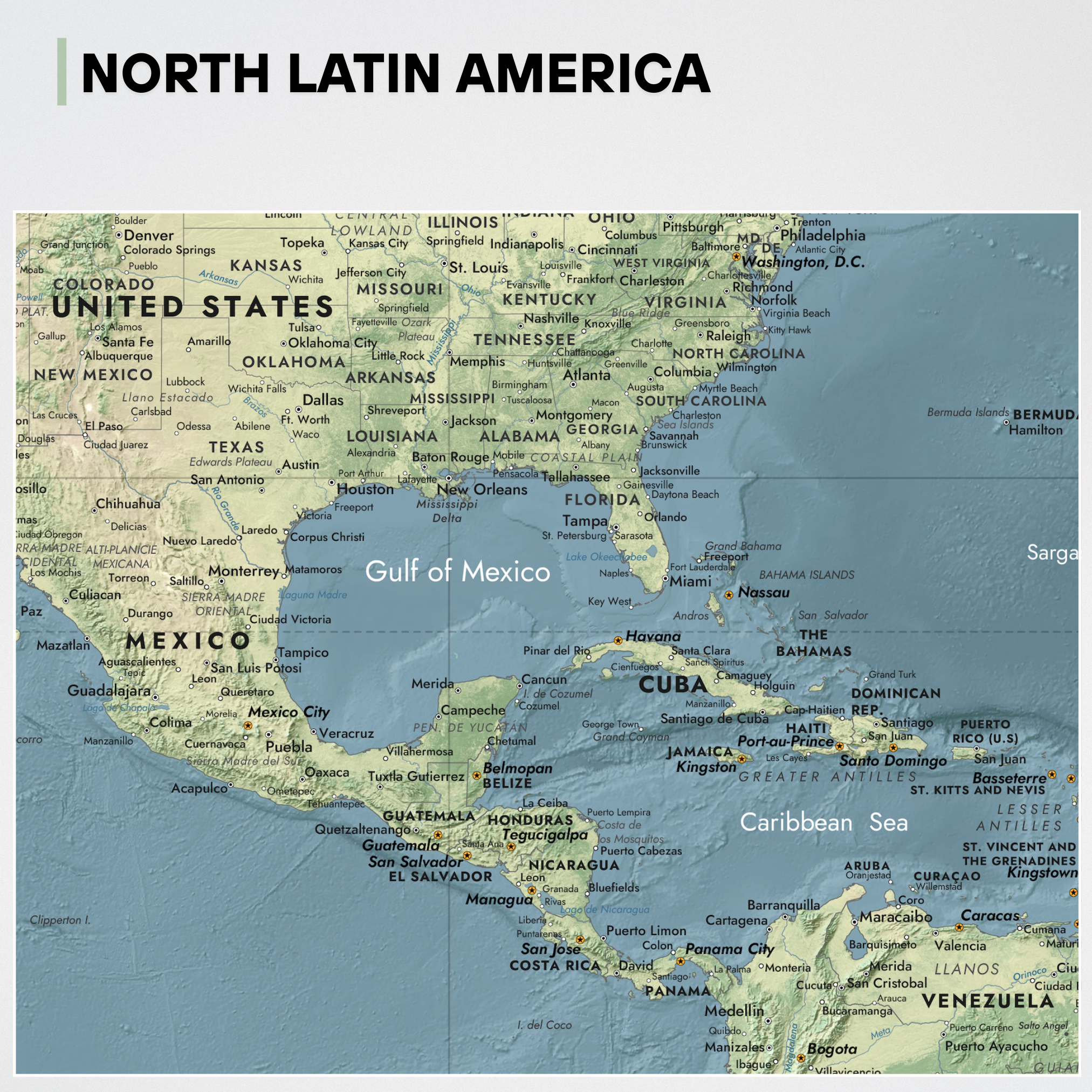 World map Earthstream