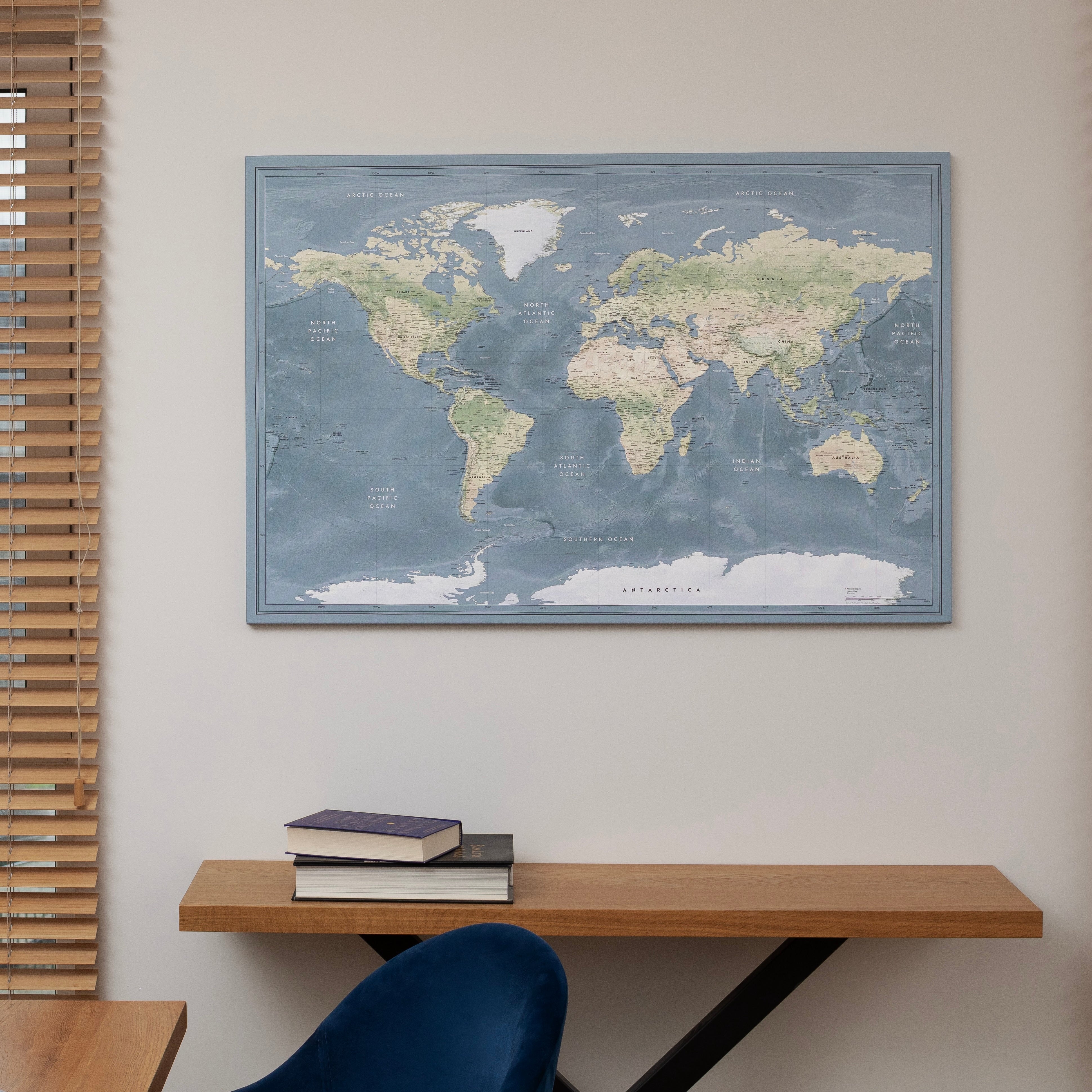 World map Earthstream