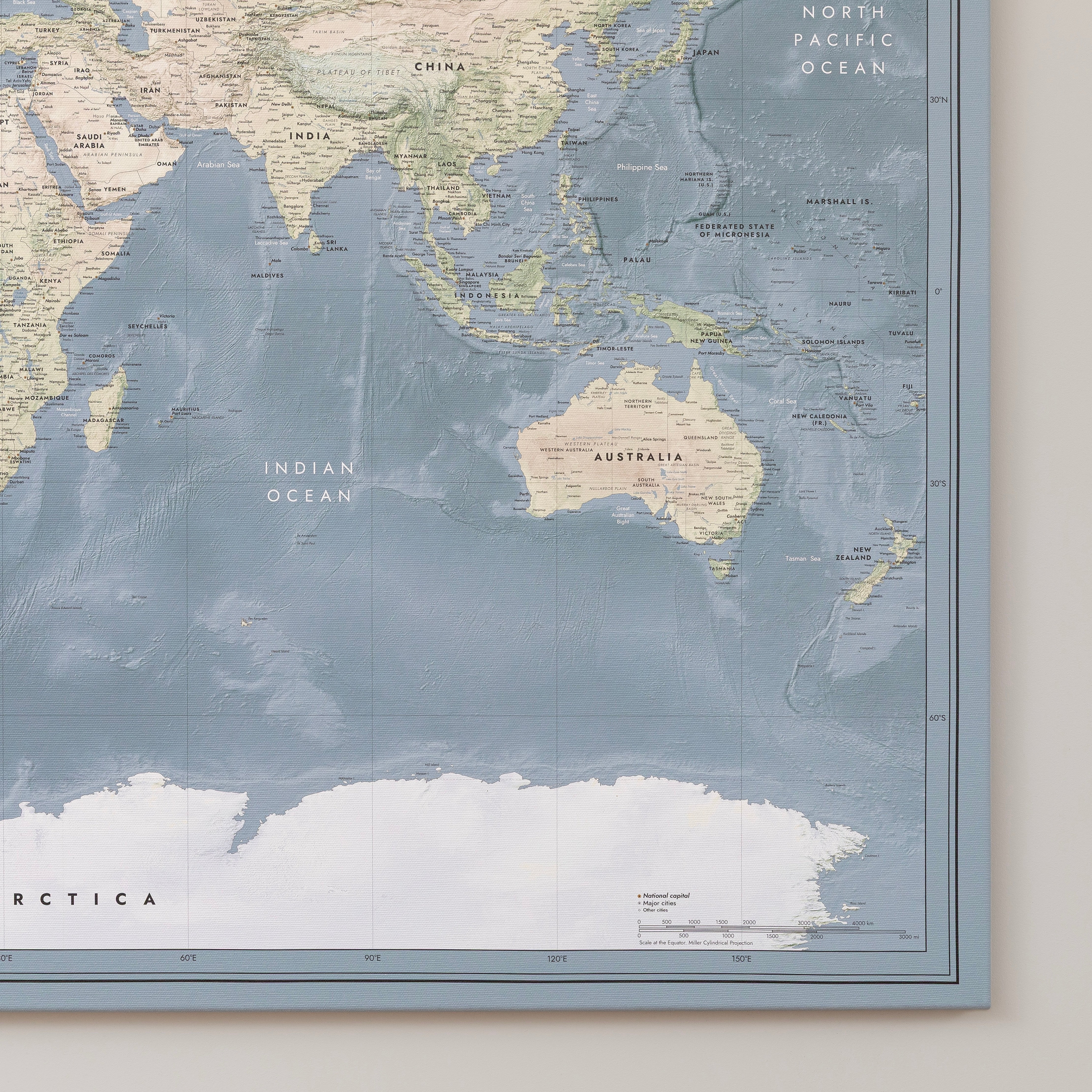 World map Earthstream