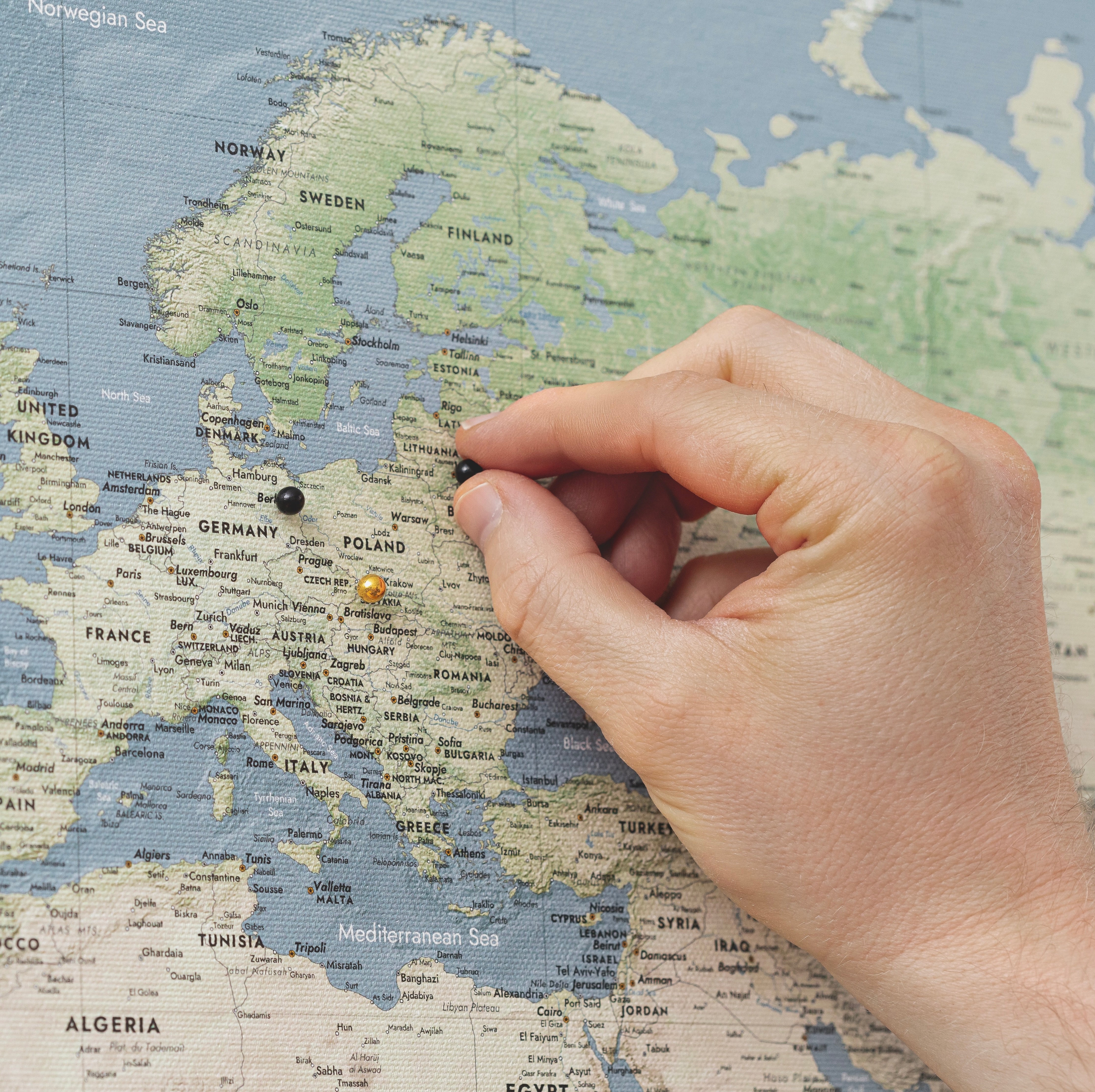 World map Earthstream