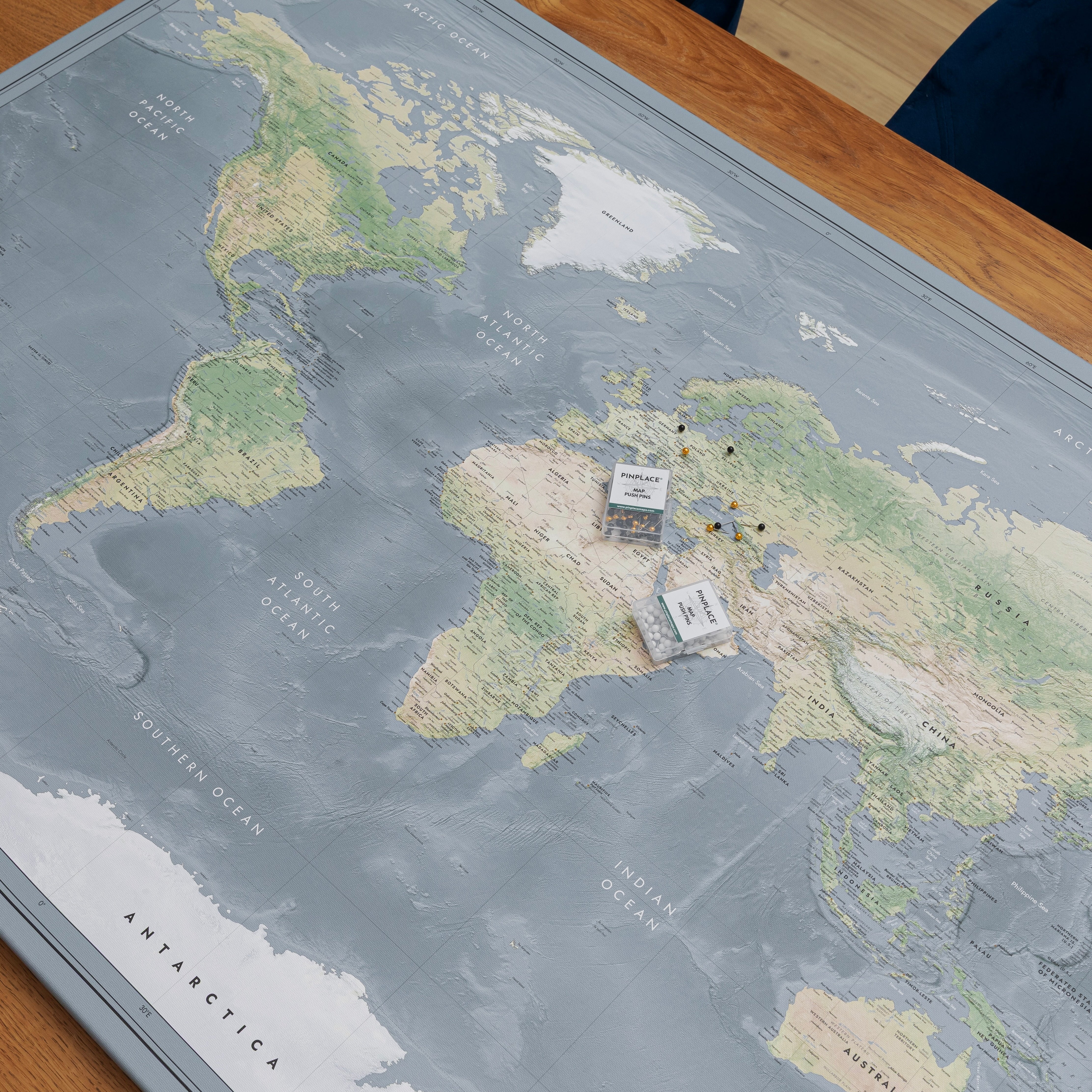 World map Earthstream