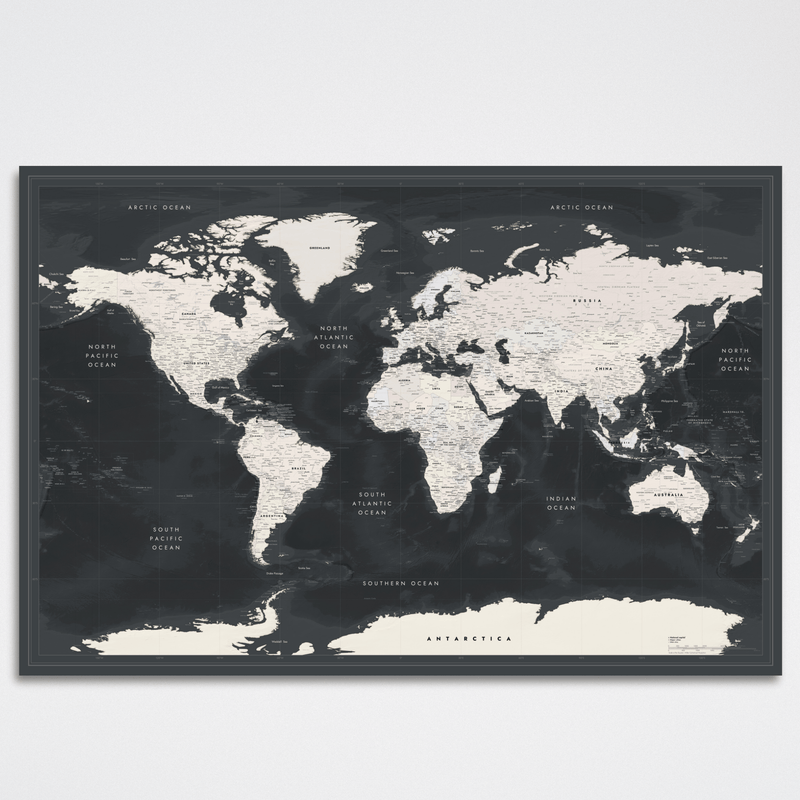World map Moonstone